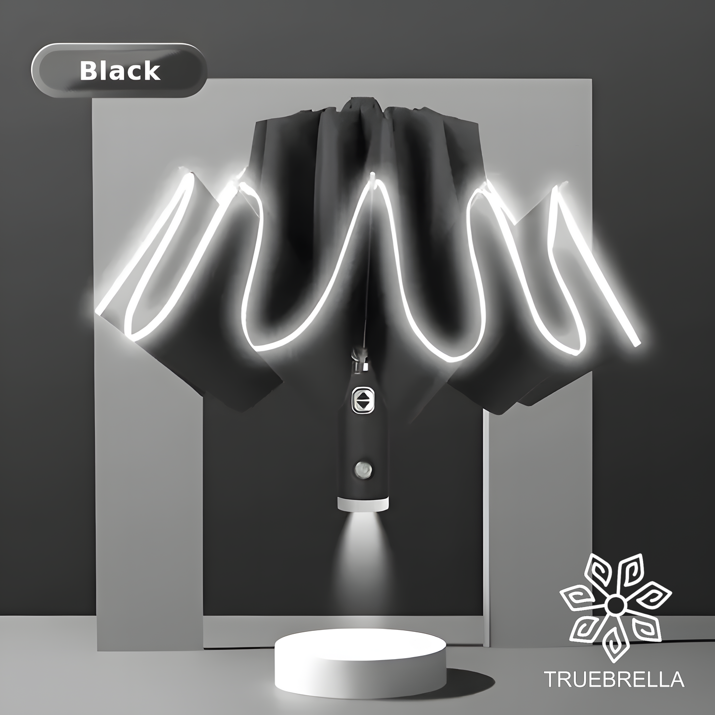 High End Umbrella With Flashlight 2